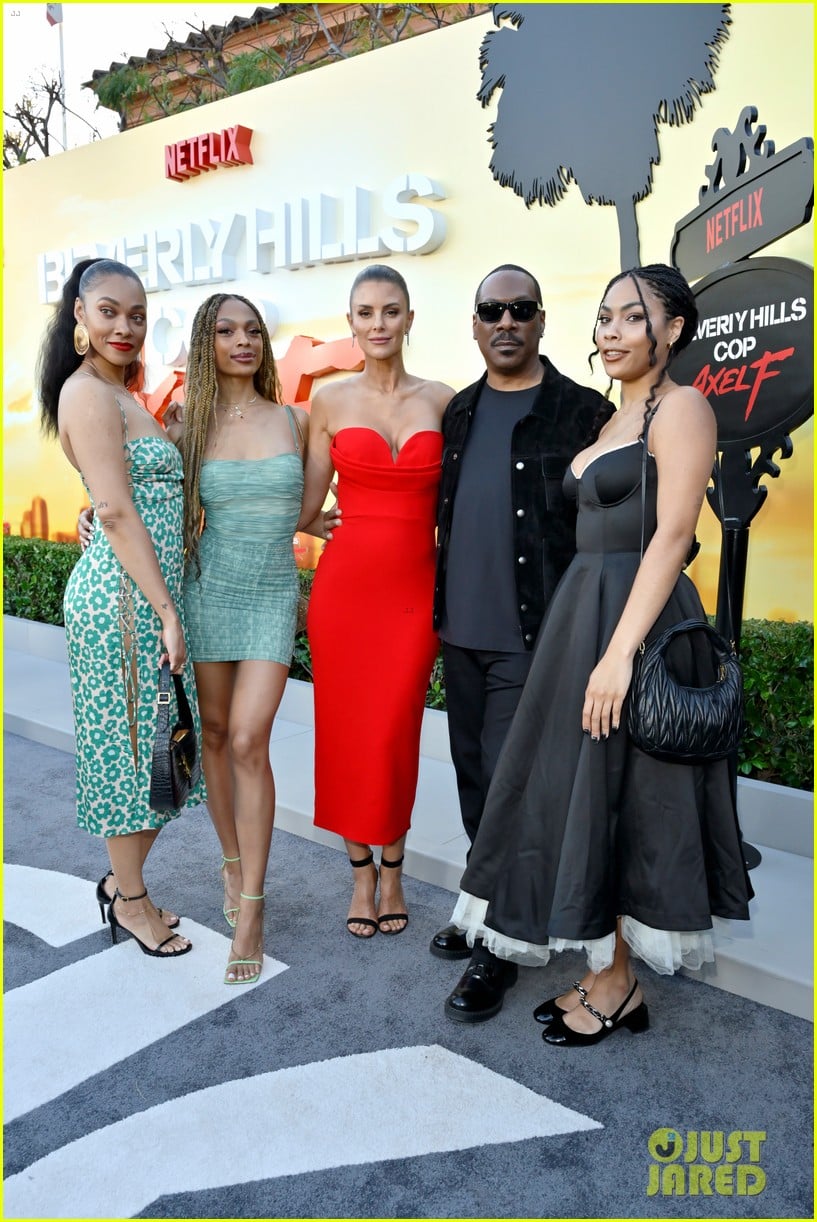 Eddie Murphy Gets Support From Partner Paige Butcher & His Daughters at