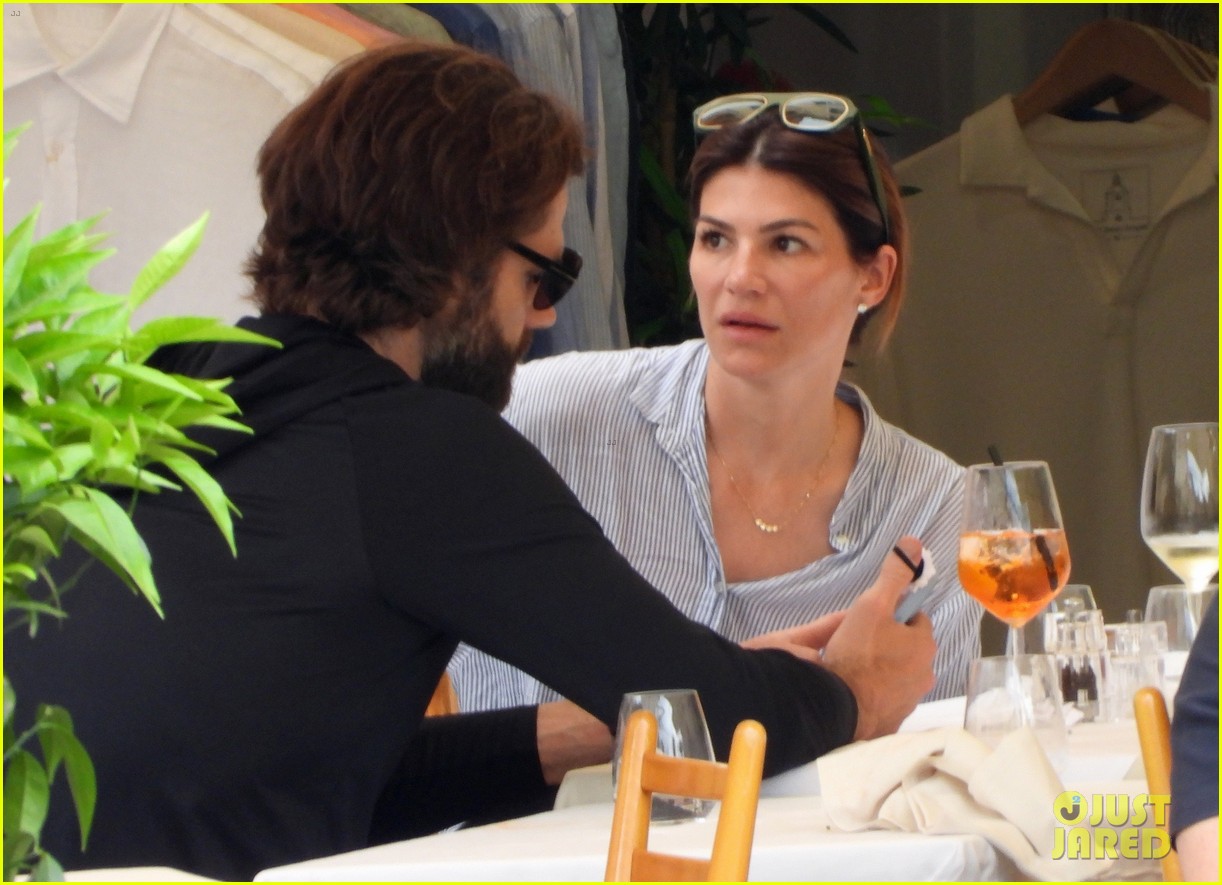 Jared Padalecki & Wife Genevieve Share Sweet Kiss on Family Vacation in