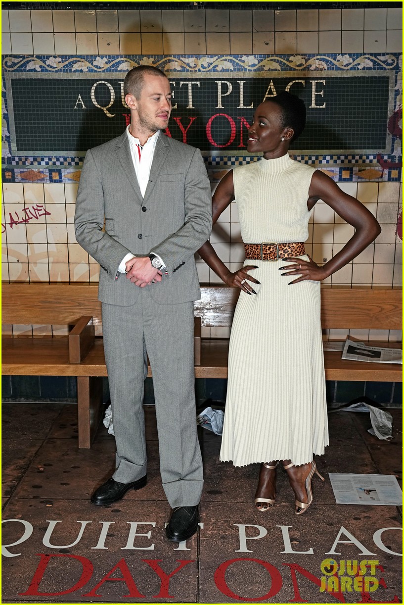 Lupita Nyong’o, Joseph Quinn, & ‘Quiet Place: Day One’ Cast Take Fun