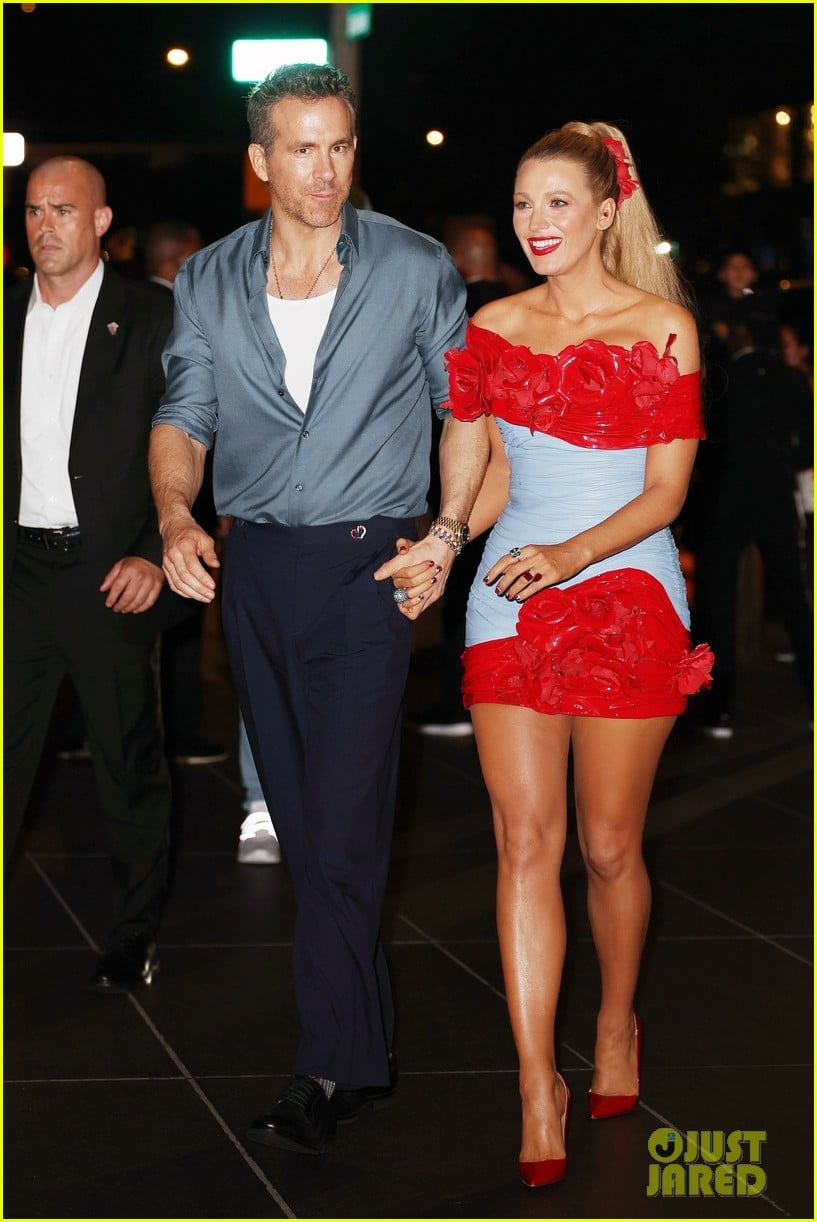 Ryan Reynolds & Blake Lively Attend 'Deadpool' After Party with Gigi