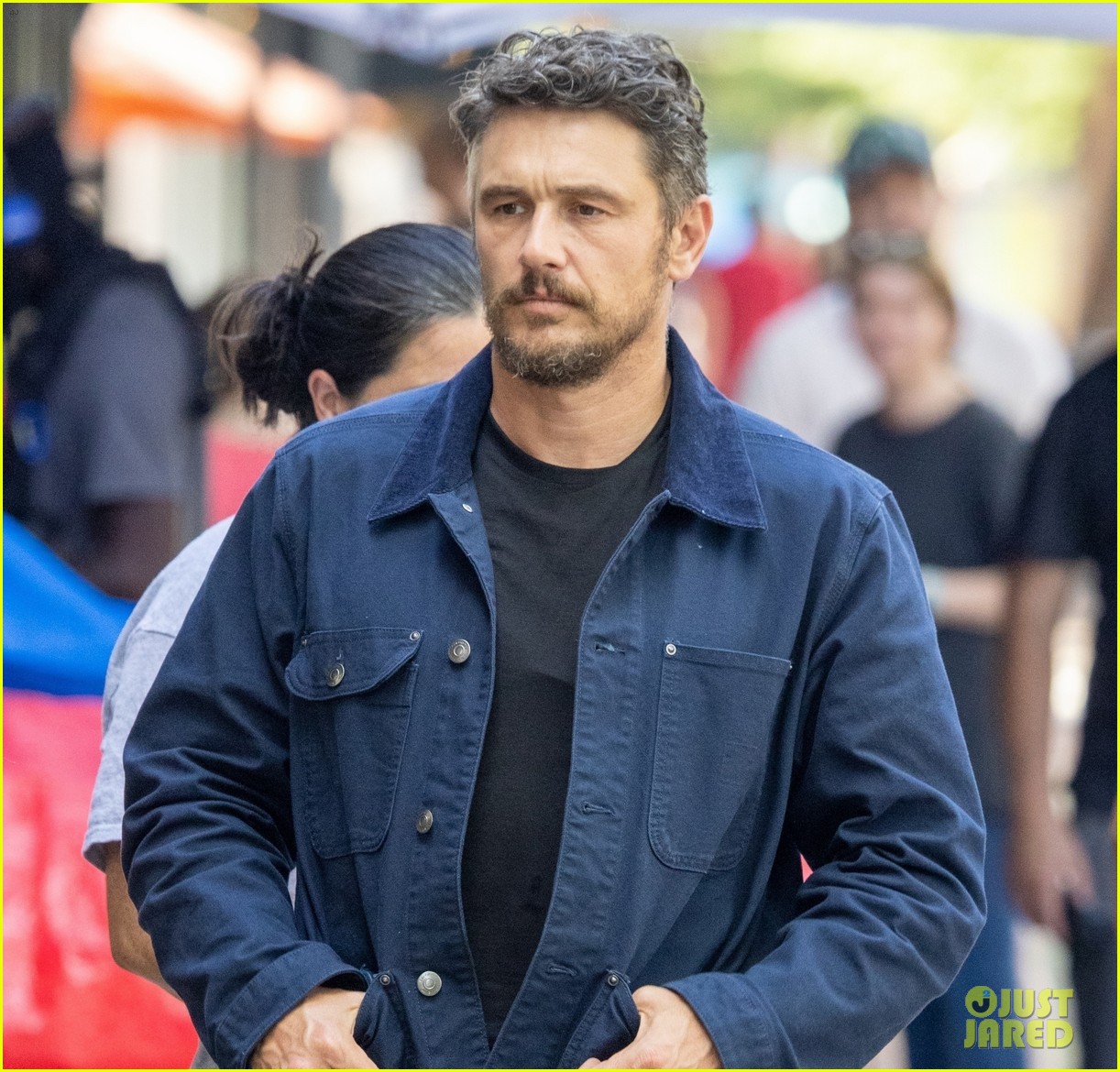 James Franco Makes Rare Appearance on Movie Set After Long Break from