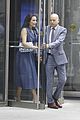 kristin davis denim dress filming and just like that season 3 05