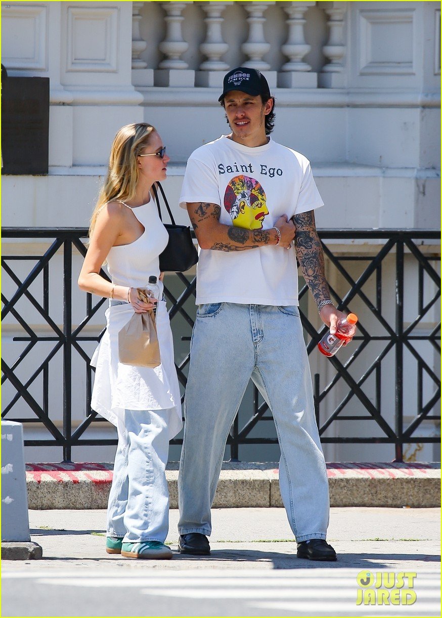 'Longlegs' Star Maika Monroe & Boyfriend Dalton Gomez Step Out for the