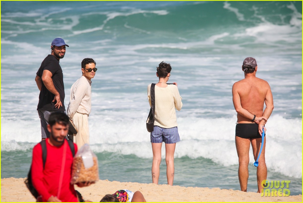 Rami Malek & Emma Corrin Still Going Strong a Year Later, Seen Holding