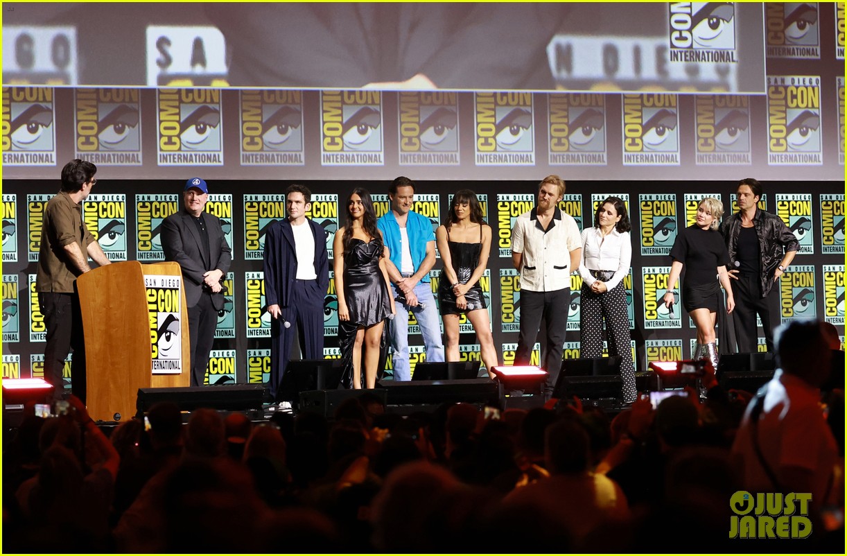 Comic Con Cast Panel Sebastian Stan & Florence Pugh Join 'Thunderbolts' Cast at Marvel Comic ...