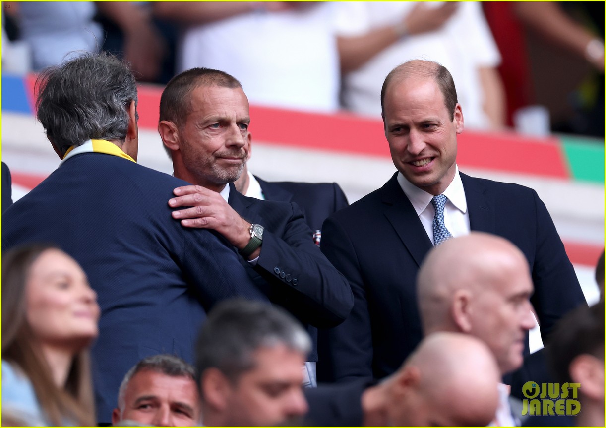 Prince William Celebrates England's QuarterFinal Win Against