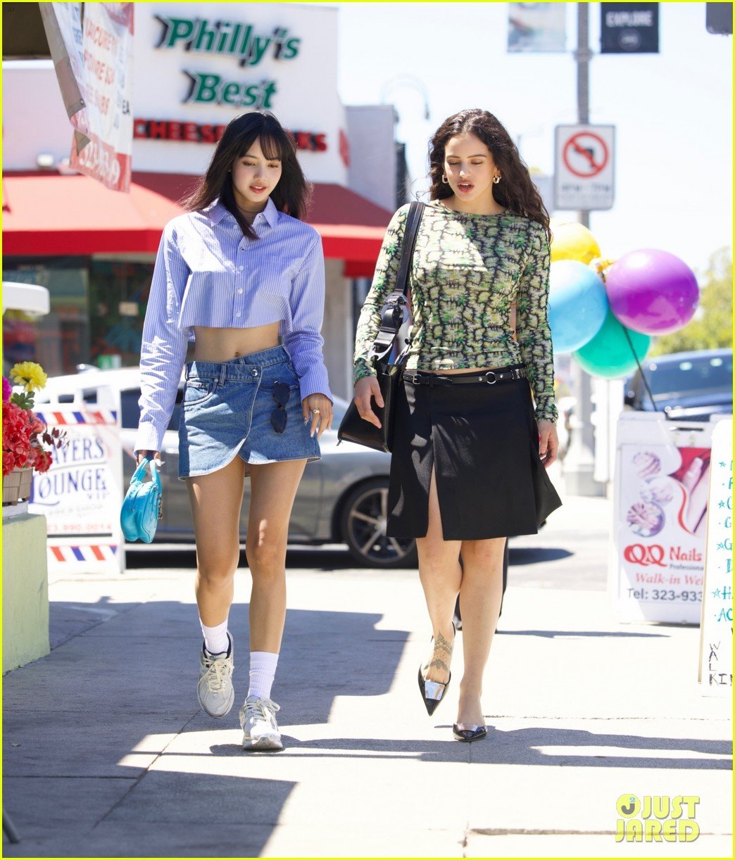 Lisa & Rosalia Grab Ice Cream Together After 'New Woman' Release