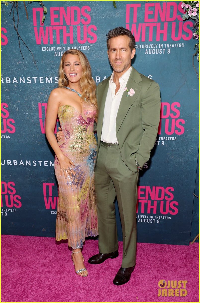 Ryan Reynolds & Hugh Jackman Support Blake Lively at 'It Ends With Us