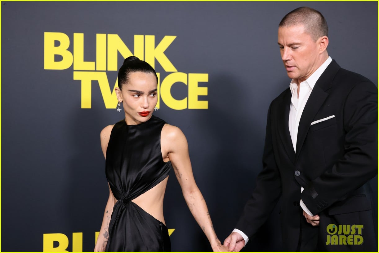 Channing Tatum & Zoe Kravitz Finally Make Red Carpet Debut at ‘Blink