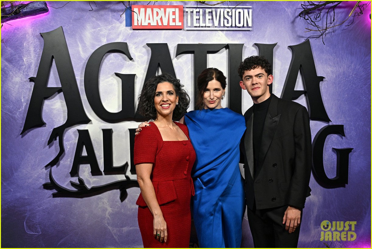 Kathryn Hahn & Joe Locke Attend Immersive 'Agatha All Along' Premiere