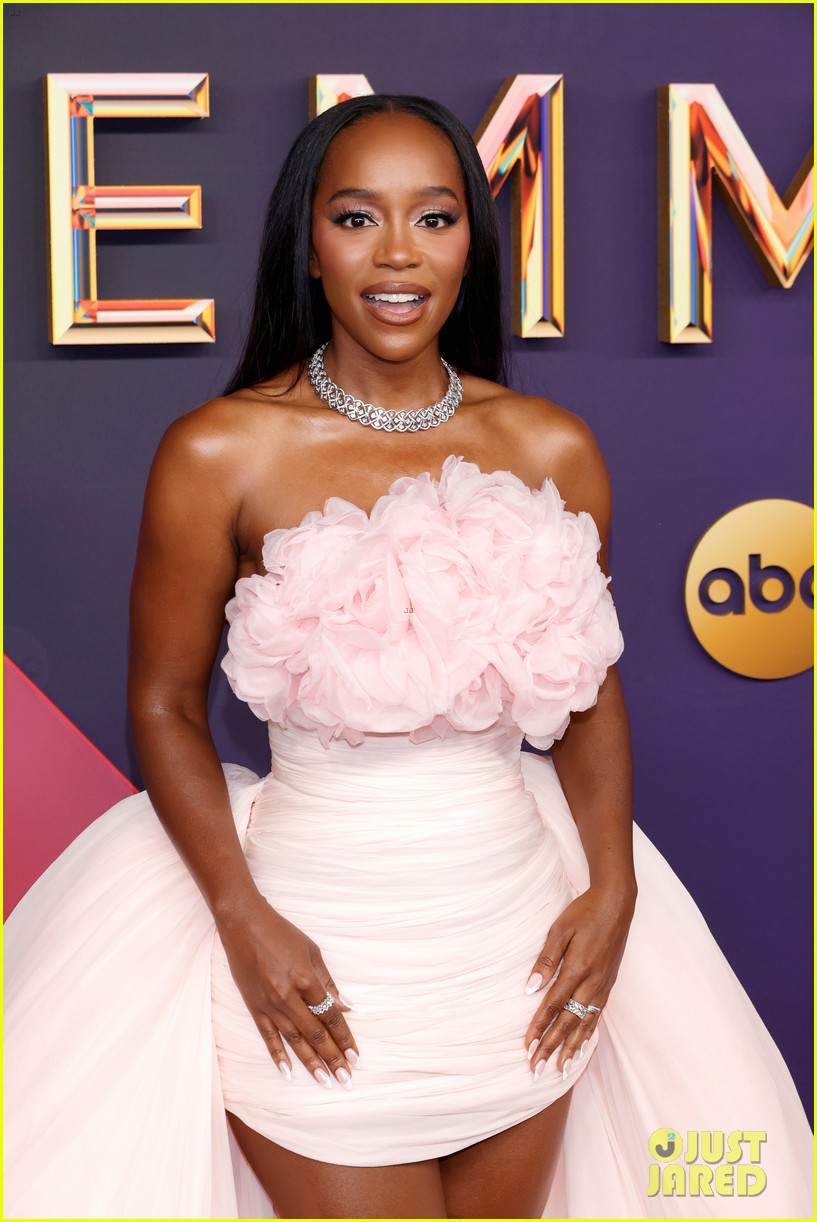 Brie Larson & Aja Naomi King Represent 'Lessons in Chemistry' at Emmy