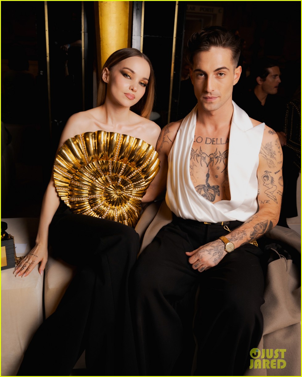 Cardi B, Anitta, Dove Cameron & Damiano David Sit Front Row at 