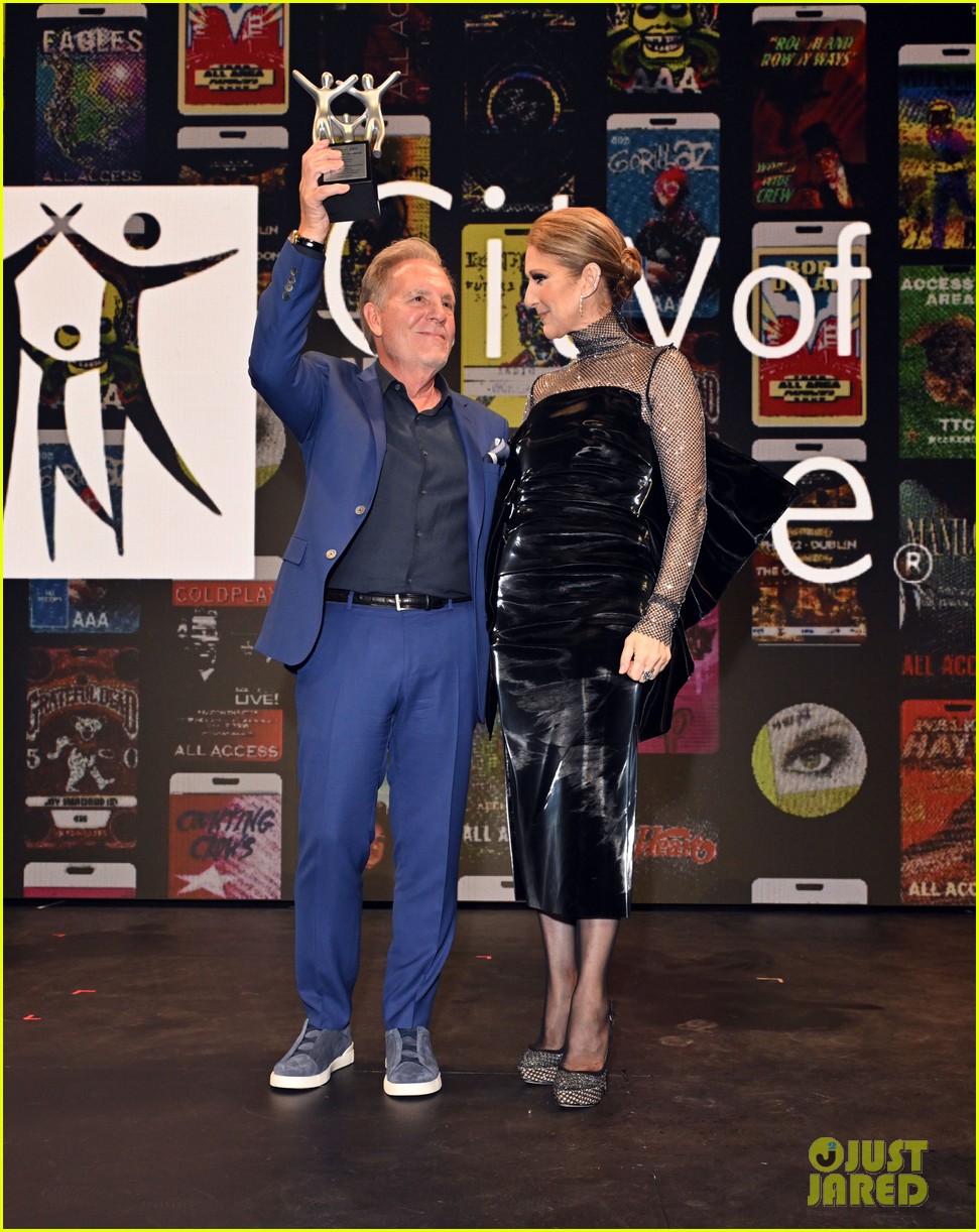 Celine Dion Makes Surprise Public Appearance, Talks 'Hope' in First