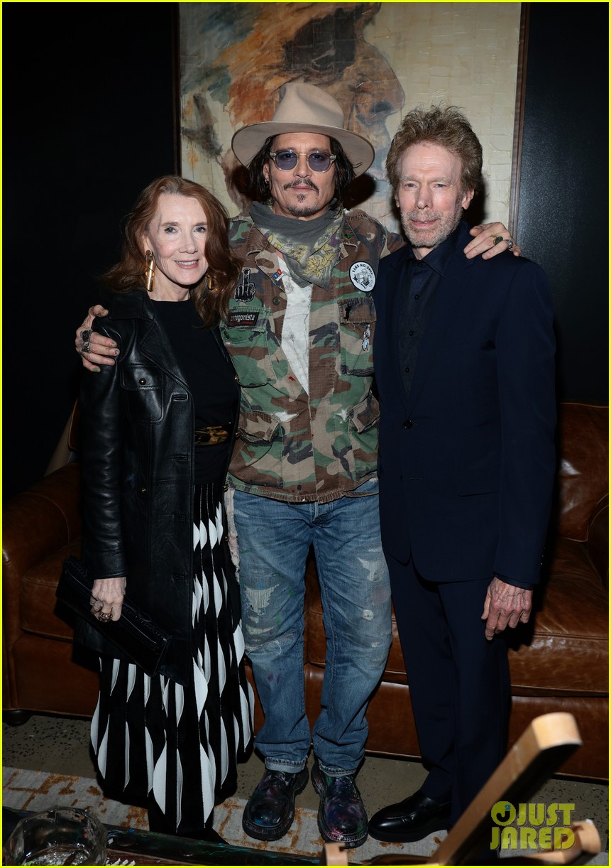 Johnny Depp Reunites with 'Pirates' Producer Jerry Bruckheimer at