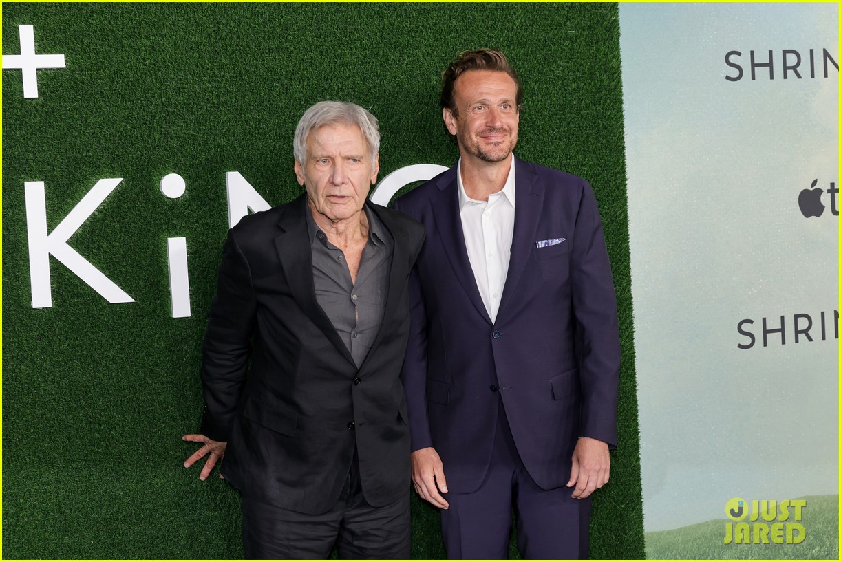 Jason Segel & Harrison Ford Get Support from Their Leading Ladies at