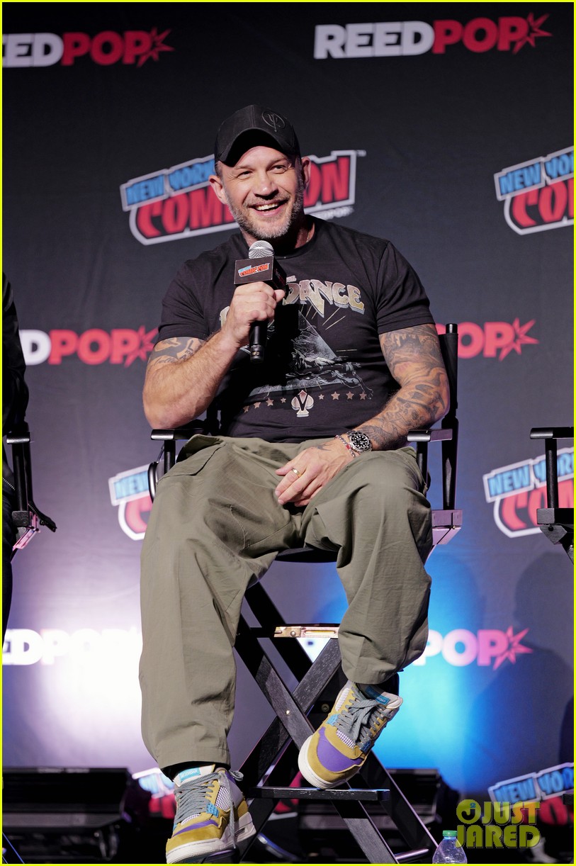 tom hardy fight spider man venom comic con 015088989