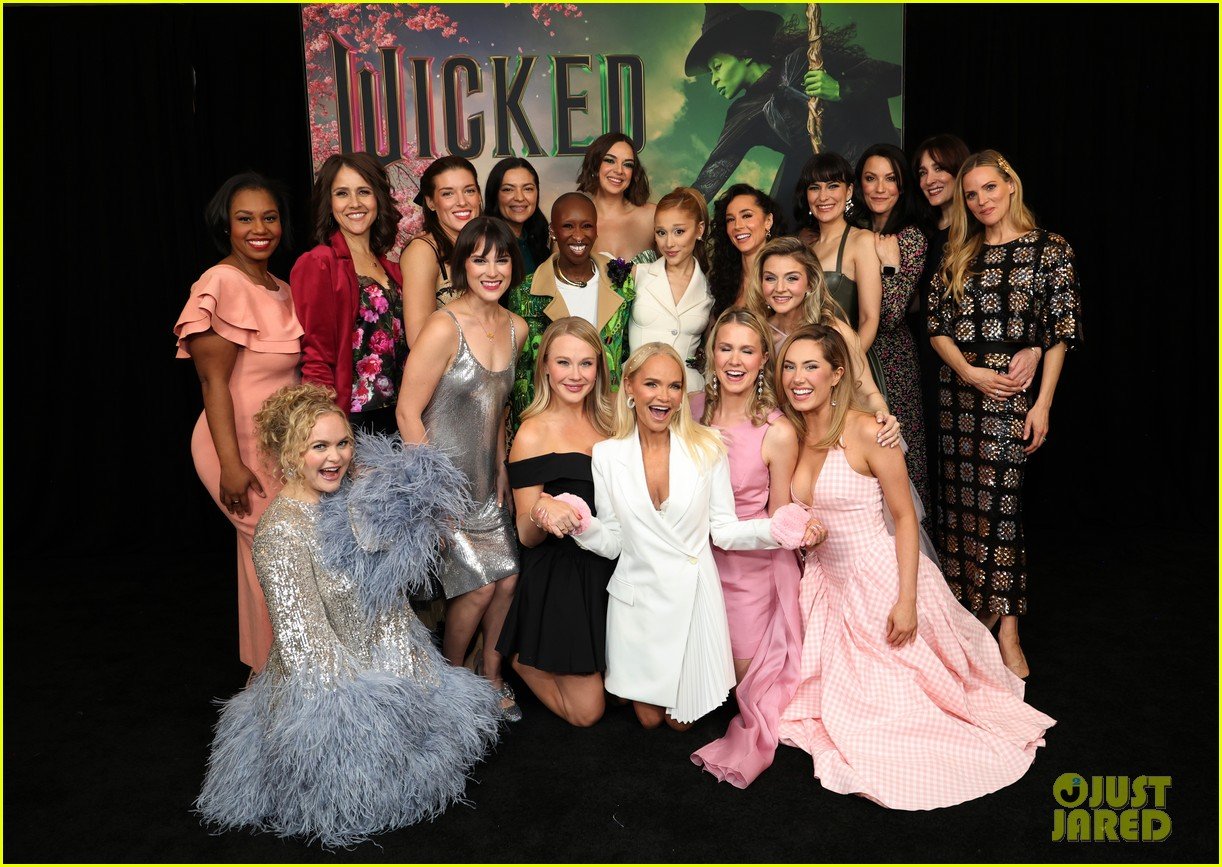 Ariana Grande & Cynthia Erivo Attend 'Wicked' Screening with Broadway's