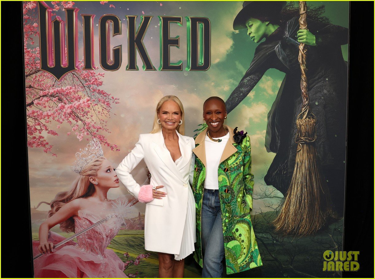 Ariana Grande & Cynthia Erivo Attend 'Wicked' Screening with Broadway's