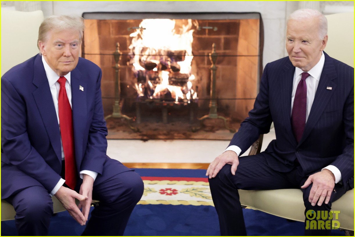 Joe Biden & Donald Trump Meet Up PostElection, Shake Hands & Exchange