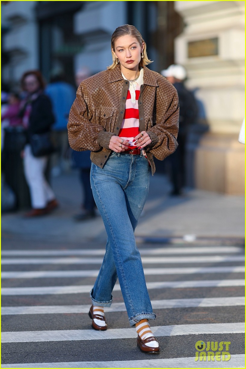 Gigi Hadid Hops on a Taxi for New Maybelline Campaign: Photo