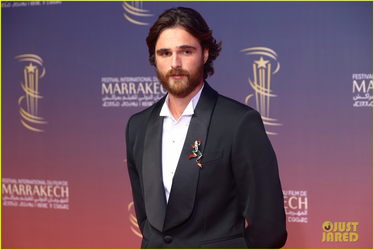 Jacob Elordi Debuts Full Beard at Marrakech International Film Festival