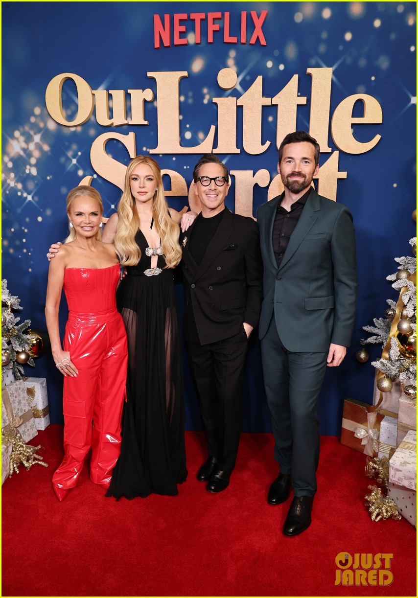 lindsay lohan kristin chenoweth our little secret premiere in nyc 255099493