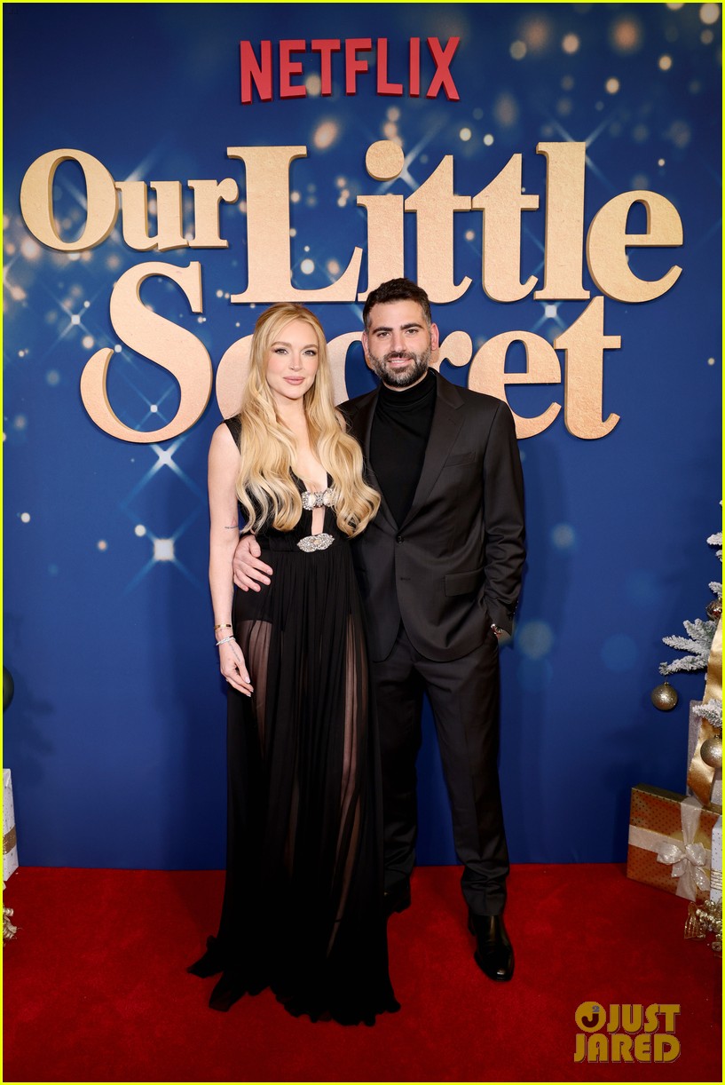 lindsay lohan kristin chenoweth our little secret premiere in nyc 445099512