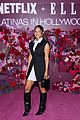 karla sofia gascon zoe saldana selena gomez attend netflix elle latinas in hollywood 01
