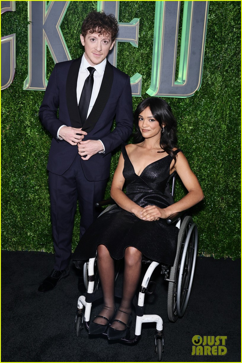 Ariana Grande & Boyfriend Ethan Slater Share Cute Moment on 'Wicked