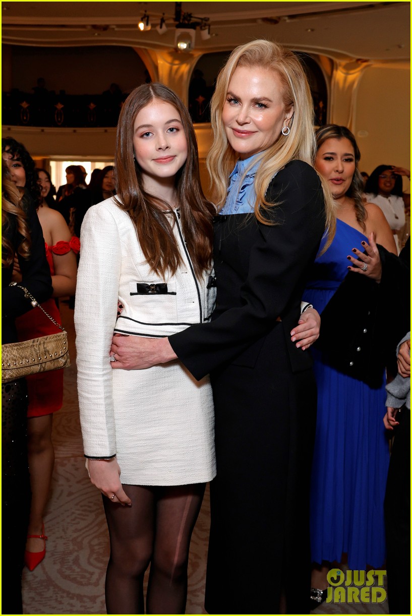 Nicole Kidman Makes Rare Appearance with 13-Year-Old Daughter Faith