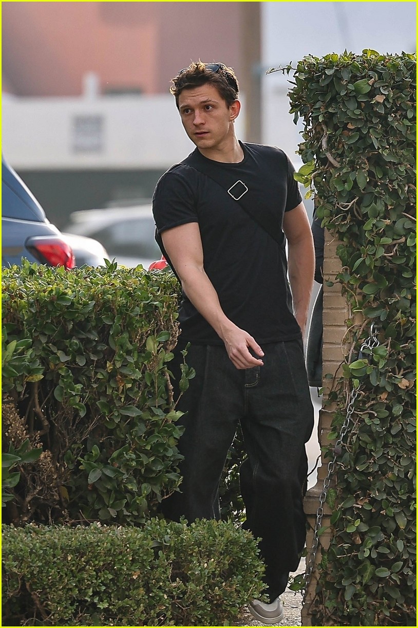 Tom Holland Spotted Shopping with Zendaya's Longtime Manager Ahead of