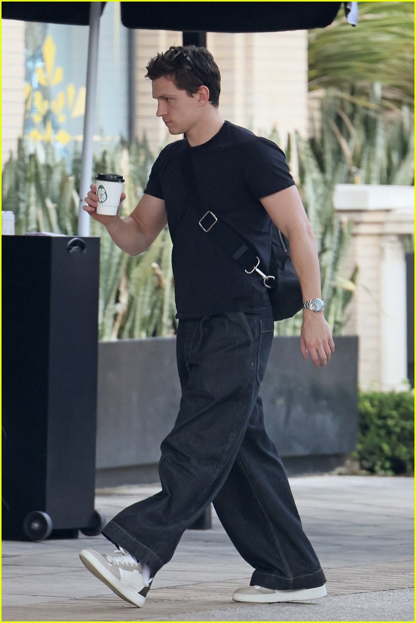 Tom Holland Spotted Shopping with Zendaya's Longtime Manager Ahead of