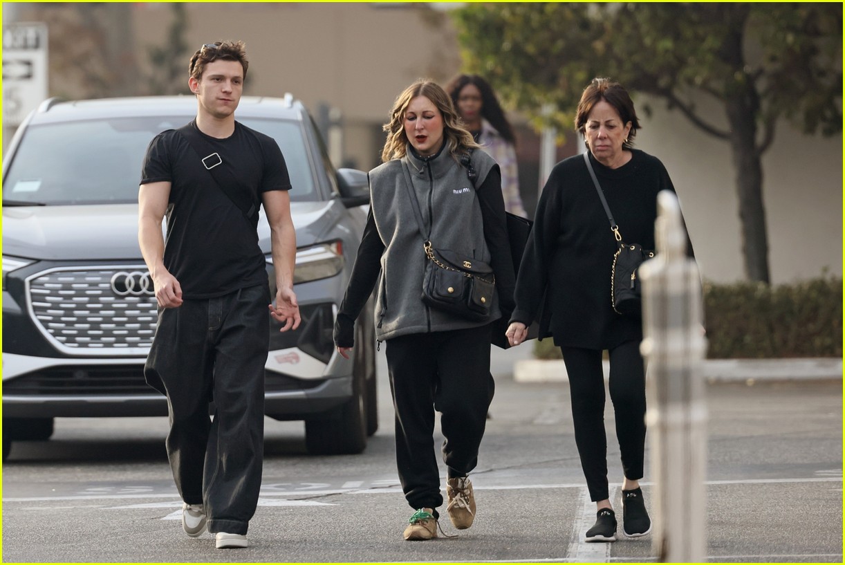 Tom Holland Spotted Shopping with Zendaya's Longtime Manager Ahead of