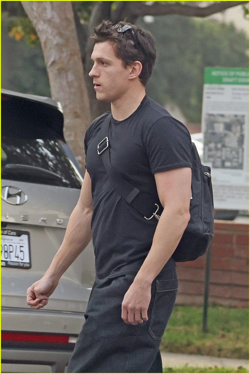 Tom Holland Spotted Shopping with Zendaya's Longtime Manager Ahead of