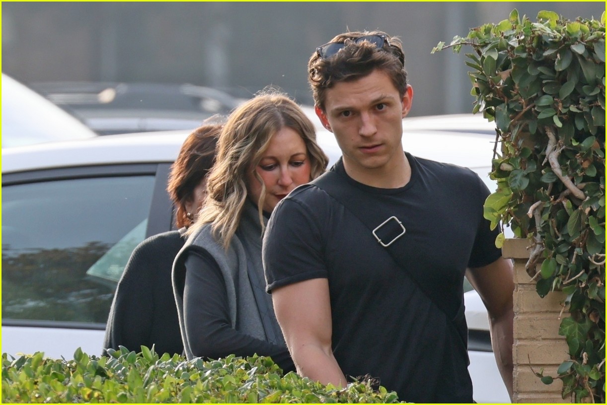 Tom Holland Spotted Shopping with Zendaya's Longtime Manager Ahead of