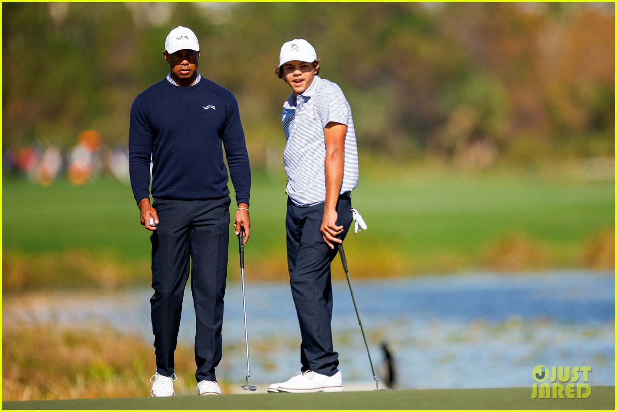 Tiger Woods Competes in PNC Championship 2024 with Son Charlie, Daugher