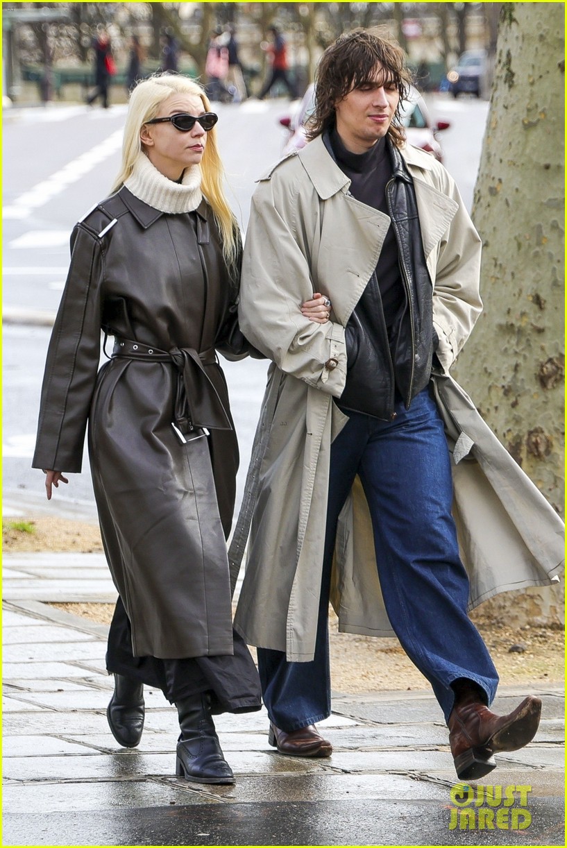 Anya TaylorJoy & Husband Malcolm McRae Enjoy Romantic Day Out in Paris