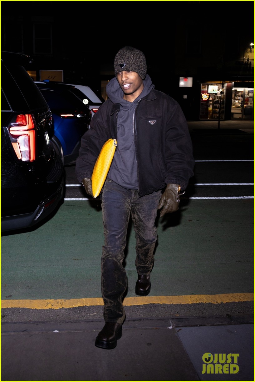 Rihanna & AAP Rocky Step Out for LowKey Date Night in NYC Photo