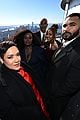 meagan good grace byers more harlem stars visit empire state building 04