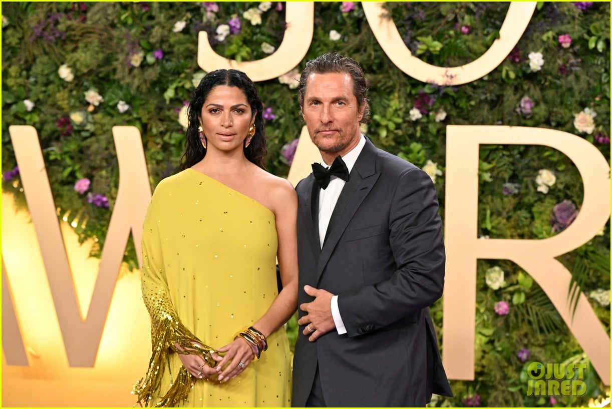 Matthew McConaughey & Camila Alves Attend Joy Awards 2025 With Amanda
