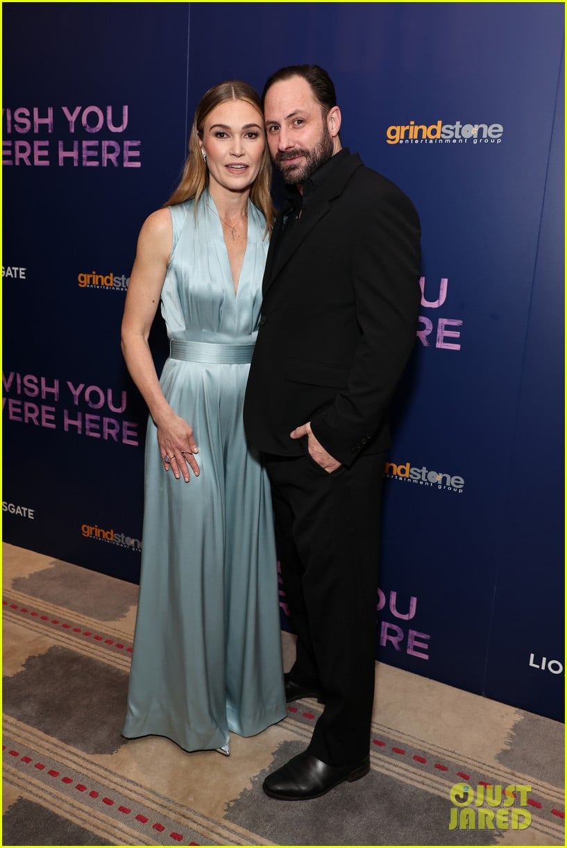 Julia Stiles Gets Support From Husband Preston J. Cook During Screening