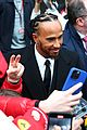 lewis hamilton greets tifosi at ferrari headquarters on first official day as ferrari driver 03