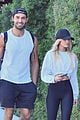 sam asghari brooke irvine holding hands workout 02