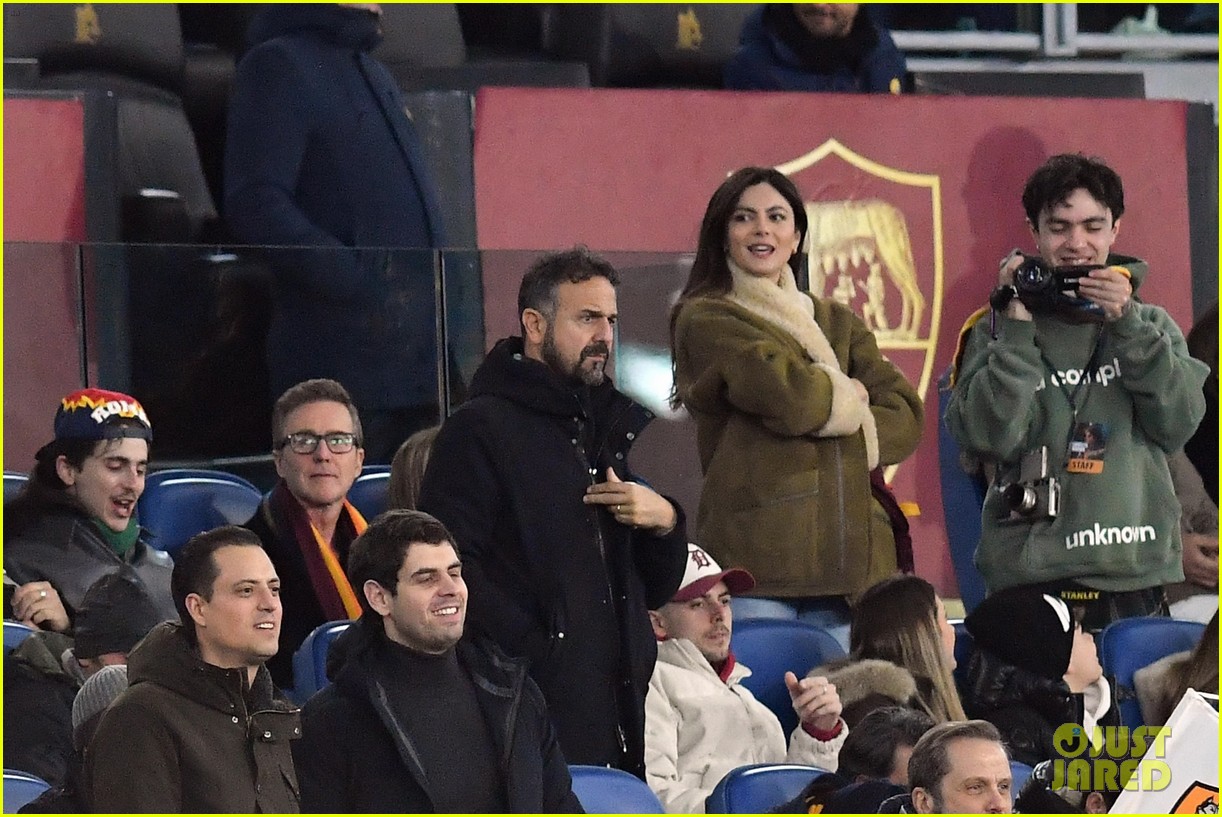 Timothee Chalamet A Complete Unknown Co Stars Cheer On Roma At timothee-chalamet-a-complete-unknown-co-stars-cheer-on-roma-at