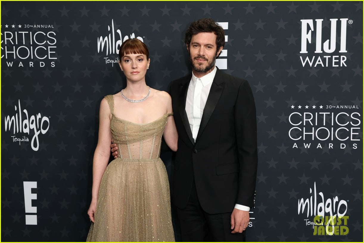 Adam Brody & Leighton Meester Attend Critics Choice Awards 2025 After