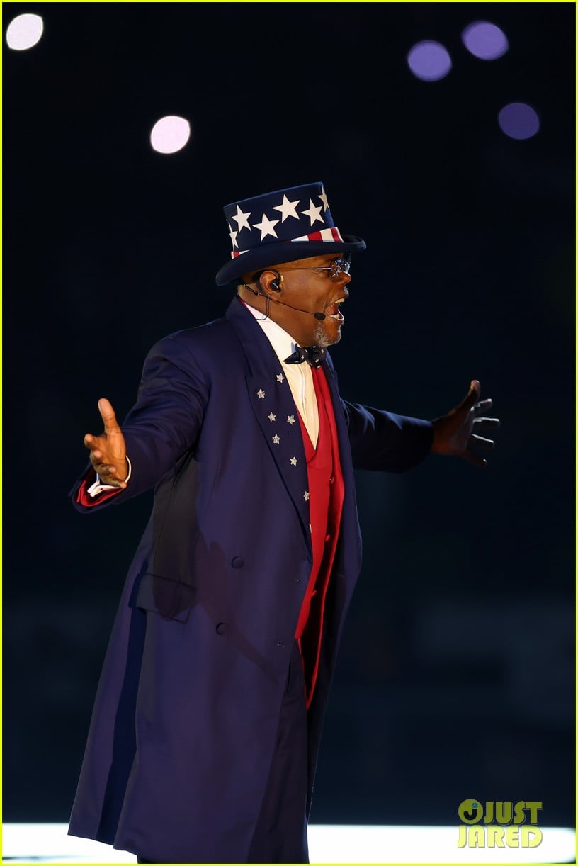 Samuel L. Jackson Plays Uncle Sam to Narrate Super Bowl Halftime Show