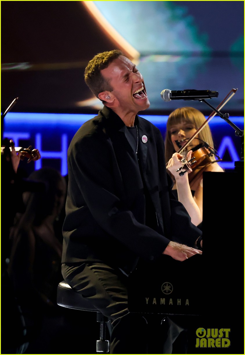Chris Martin Performs Coldplay's 'All My Love' For Grammys 2025 In