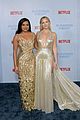 kate hudson mindy kaling glam in gold for running point premiere 03