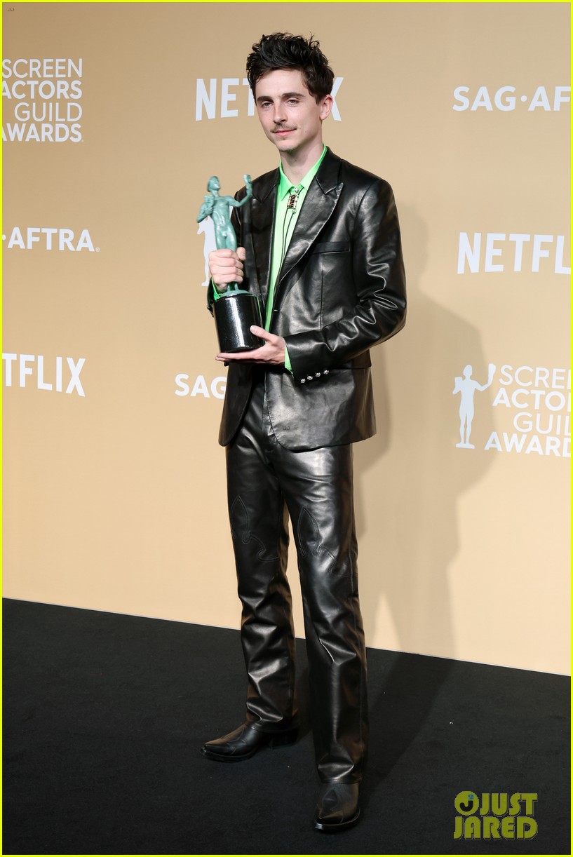 Timothee Chalamet Says He's 'In Pursuit of Greatness' After Winning