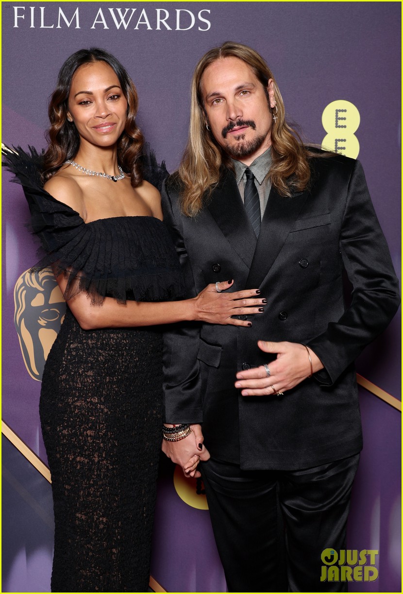 Zoe Saldana Honors Trans Nephew During 'Emilia Perez' BAFTA Acceptance(00)